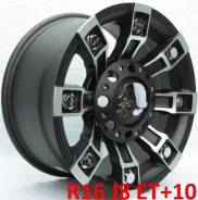 Pro Comp. 8.0x16, 6x139.70, ET10, ЦО 110,1 мм.