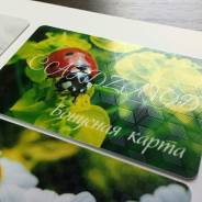 Изготовление пластиковых карт/ Пластиковые визитки/Чип-карты/Магниты