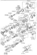 Кольцо синхронизатора. Mazda Titan, WG61K, WH35D, WH69G, WG31T, WGT4H, WH35H, WH65G, WH63G, WGFAK, WHF5D, WGL4T, WH6HD, WGT4T, WH35T, WGT7V, WGLAM, WG...