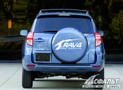 Наклейка на Toyota RAV 4 (на колпак). Toyota RAV4. Под заказ
