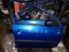 Дверь боковая. Peugeot 206, 2A/C, 2B, 2A, C