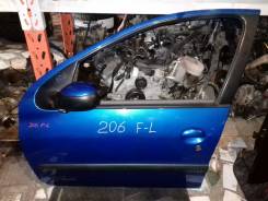 Дверь боковая. Peugeot 206, 2A/C, 2B, 2A, C