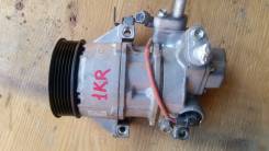 Компрессор кондиционера. Toyota: Vitz, iQ, Yaris, Passo, Aygo, Belta, Tank, Roomy Двигатель 1KRFE