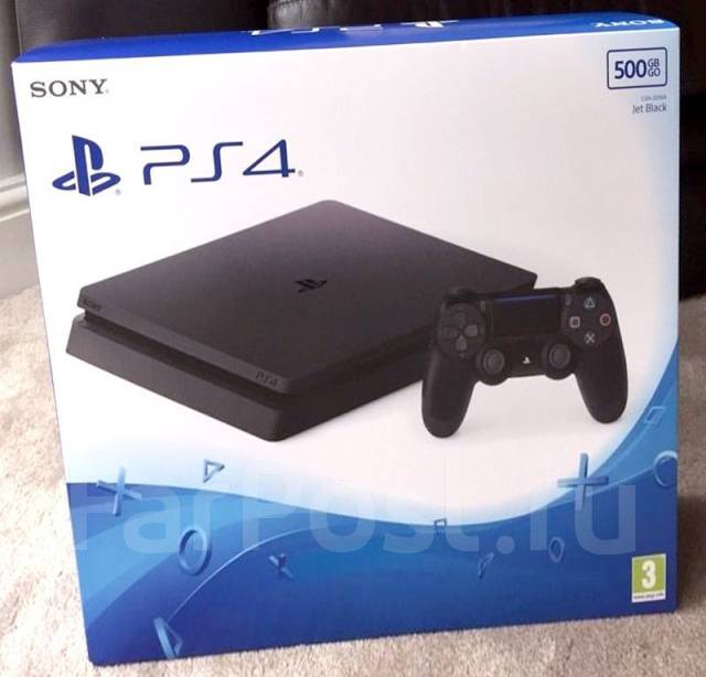 Sony playstation 4 slim 500gb jet on sale black