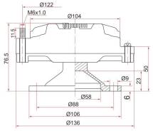 Вискомуфта TOYOTA ESTIMA EMINA/LUCIDA 3C-T#