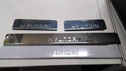 Накладка на порог. Hyundai Creta