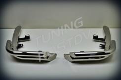 Защита бампера. Toyota Land Cruiser Prado, TRJ125, RZJ120, TRJ12, KDJ125, GRJ120, TRJ120W, KDJ121, RZJ125, VZJ120, RZJ120W, KDJ120W, KDJ121W, VZJ121W...