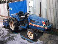 Iseki TU. Минитрактор Iseki Landhope TU200 с фрезой и граблями "HM1600", 1 300 куб. см.