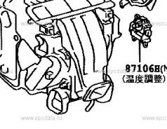 Сервопривод заслонок печки. Toyota Highlander, MCU20, ACU20, MCU23, ACU25, MCU28, MCU25 Toyota Windom, MCV30 Toyota Pronard, MCX20 Toyota Camry, MCV30...