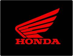 Номерок на мотоцикл "Honda"