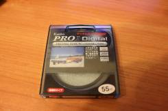 Светофильтр Kenko pro 1 digital protector W мультипросветленный 55mm. диаметр 55 мм