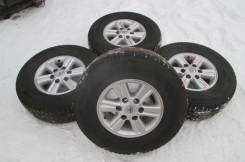 Колеса R15 Toyota Hilux PickUp 2014г. в. + резина лето. 7.0x15" 6x139.70 ET30