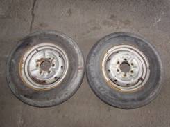 Продам пару колес LT 155 R12. C Nissan Atlas 1991. 4.5x12 5x114.30
