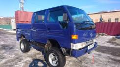Toyota Dyna. На мостах 4х4, 3 000 куб. см., 1 250 кг.