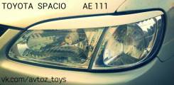 Накладка на фару. Toyota Corolla Spacio, AE111, AE111N