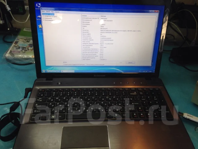 Lenovo IdeaPad Z575. 15.6", 1 900����, ��� 4 ��, ���� 500���, WiFi: 1, Bluetooth: 1, ����������� �� 2��. ����