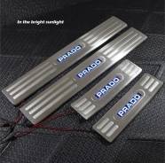 Накладка на порог. Toyota Land Cruiser Prado