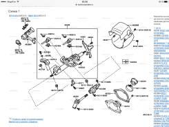 Рулевой вал. Toyota Harrier, MCU10, ACU15, MCU15, SXU15, SXU10, ACU10 Двигатели: 2AZFE, 5SFE, 1MZFE