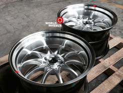 RAYS VOLK RACING. 9.5/10.5x18, 5x100.00, 5x114.30, ET20/25, ЦО 73,1 мм.