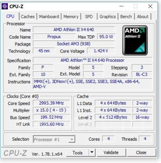 AMD Athlon II X4 640 ����