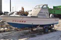 Yamaha. длина 6,00 м., двигатель подвесной, 80,00 л.с., бензин