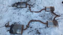 Глушитель. Toyota Crown, JZS155 Toyota Crown Majesta, JZS155 Двигатель 2JZGE