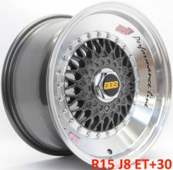 BBS RS. 8.0x15, 4x100.00, 4x114.30, ET30, ЦО 73,1 мм.