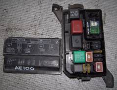 Блок предохранителей. Toyota: Corolla, Corolla Levin, Sprinter, Sprinter Trueno, Sprinter Marino, Corolla Ceres, Corolla Sprinter Двигатели: 3CE, 7AFE...