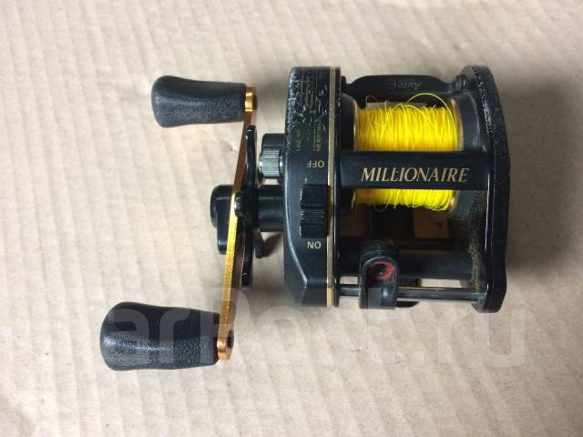 Катушка мультипликаторная Daiwa Millionaire ST-15AC HI-Speed, б/у