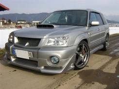 Накладка на бампер. Subaru Forester, SG5, SG9, SG, SG69, SG9L