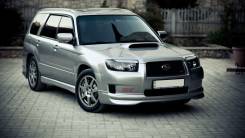 Накладка на бампер. Subaru Forester, SG5, SG9, SG, SG69, SG9L