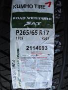 Kumho Road Venture SAT KL61. Летние, 2017 год, без износа, 4 шт