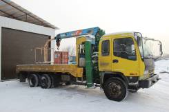 Isuzu Forward. Кран-борт Isuzu Forvard 10т с манипулятором 5т, 7 100 куб. см., 10 000 кг.