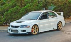 Накладка на бампер. Mitsubishi Lancer Evolution, CT9A