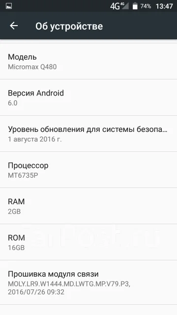 Micromax Q380 Canvas Spark. �/� ����