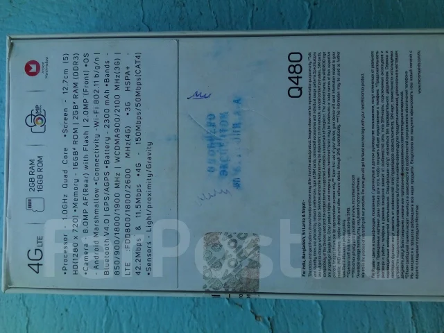 Micromax Q380 Canvas Spark. �/� ����