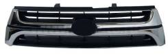Решетка TOYOTA HILUX/SURF 00-02 черная с хромом