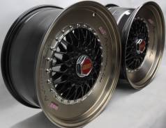 BBS Super RS. 8.0/9.0x17, 4x100.00, 4x114.30, ET32/28, ЦО 73,1 мм.