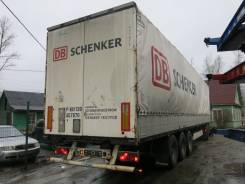 Krone SD. Полуприцеп тентованный с бортами 2006г., 34 010 кг.