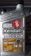 Kendall. Вязкость 5w30, синтетическое