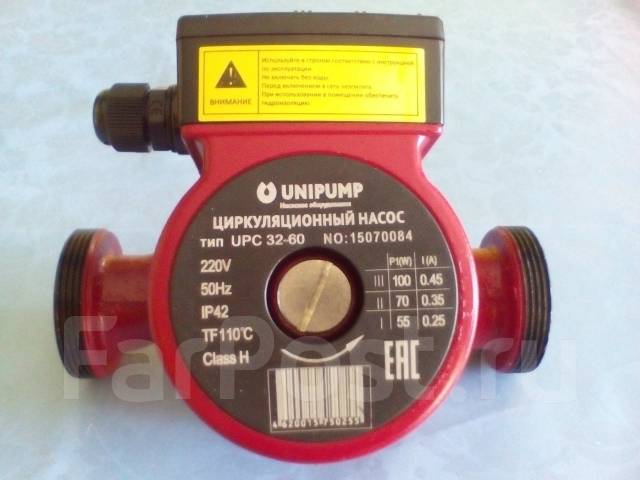 Циркуляционный насос UPC 32-60 180 Unipump - Климатическое и ...