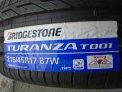 Bridgestone Turanza T001. Летние, без износа, 4 шт
