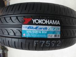 Yokohama BluEarth AE-01. Летние, без износа, 4 шт. Под заказ