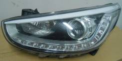 Линза фары. Hyundai Solaris