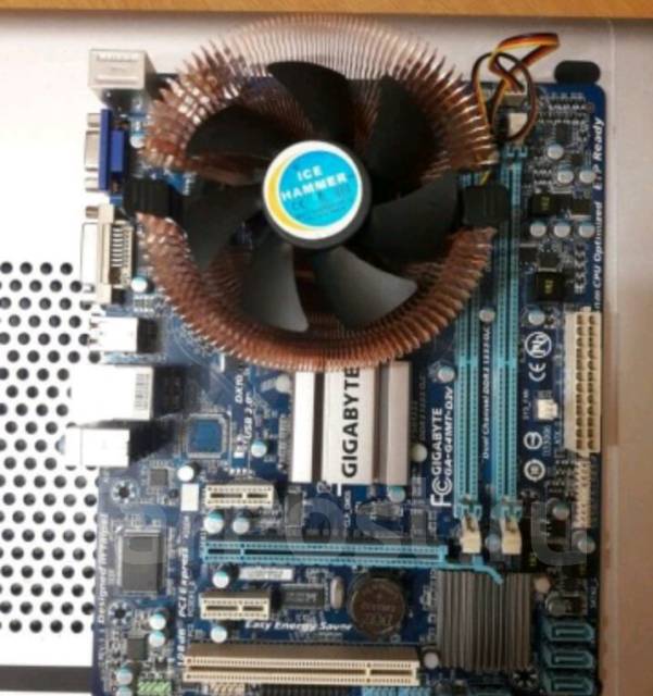 Intel Core 2 Quad Q8400 + Gigabyte GA-G41MT-D3V - Процессоры в Хабаровске