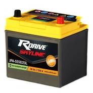 R-Drive. 55 А.ч., левое крепление, производство Корея