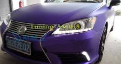 Фары передние хром линзы диодная лента тюнинг Lexus ES350 2006-32012