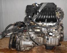 Двигатель в сборе. Nissan: Cube, Sunny, Micra, March, Cube Cubic, Note, Micra C+C Двигатель CR14DE