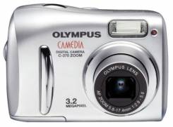 Olympus Camedia C-370 Zoom. Менее 4-х Мп, зум: 3х