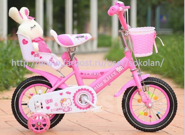 Велосипед hello Kitty 12